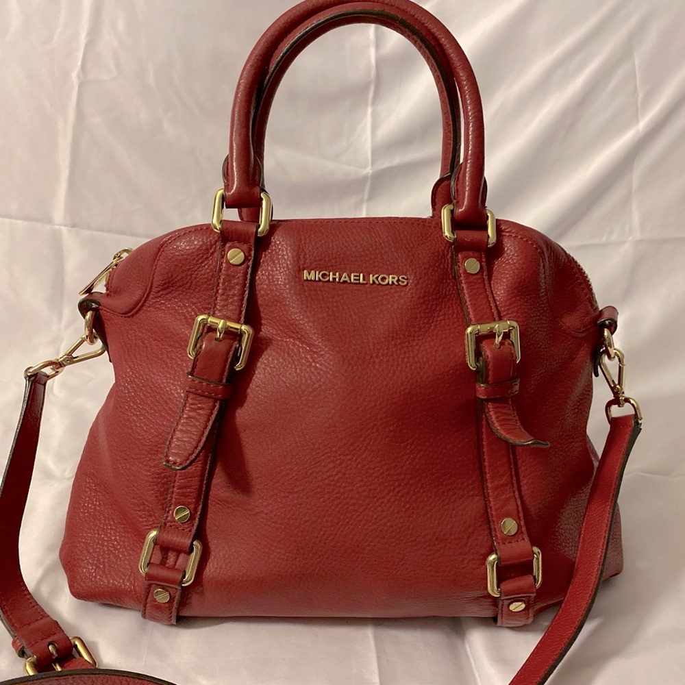 Michael Kors - Red Satchel Purse